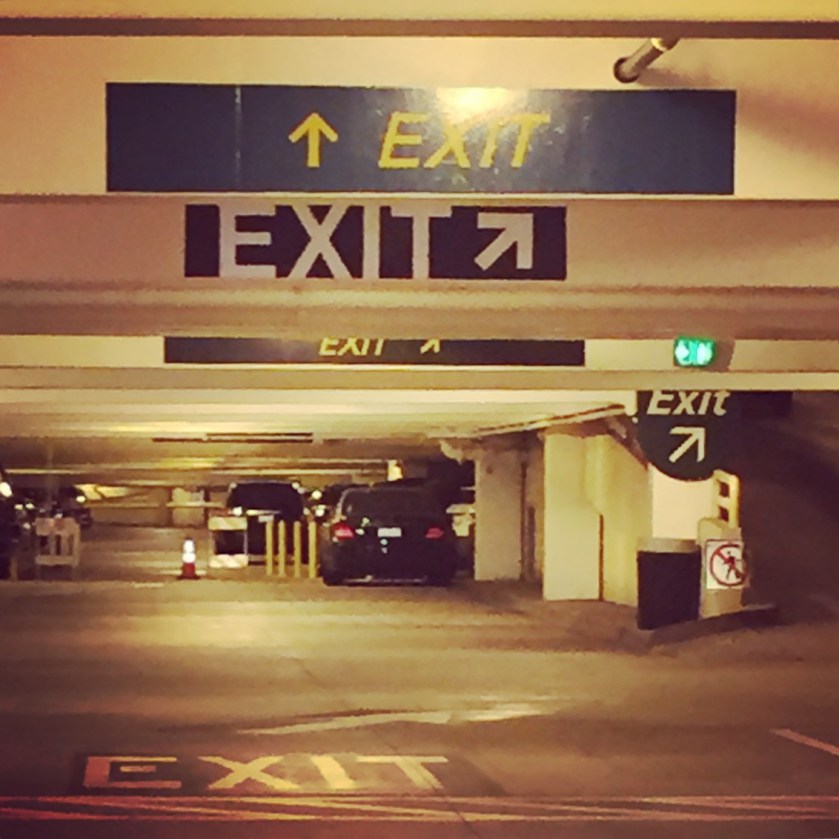 No really, you should exit ...